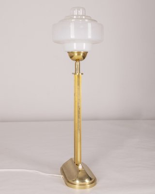 Vintage Italian Table Lamp in Golden Brass, 1960s-IUC-1723041