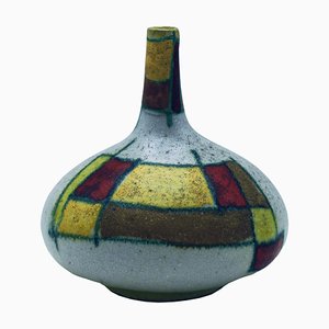 Vintage Italian Terracotta Vase by Guido Gambone, 1950s-YUW-2026589