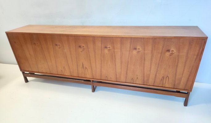 Vintage Italian Walnut Sideboard from Saima, 1970s-JPQ-2020611