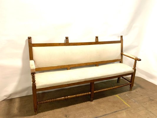 Vintage Italian Walnut Sofa-NUO-1785062