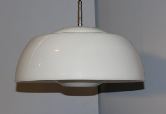 Vintage Italian White Ceiling Lamp from Eco Light-HZ-792670