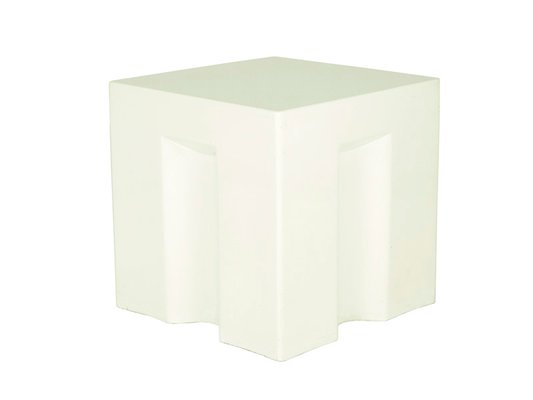 Vintage Italian White Fiberglass Side Table by G. Ceretti, P. Derossi & R. Rosso-RD-1819875