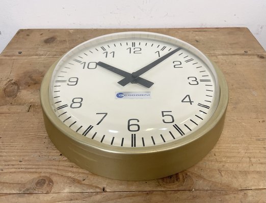 Vintage Italien Wall Clock from Codariny, 1970s-CGF-1404593