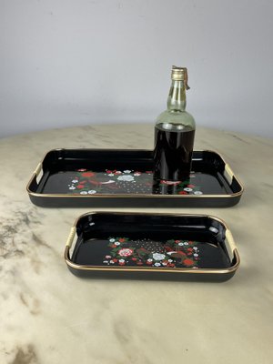 Vintage Japanese Trays, 1970s, Set of 2-YST-1727736