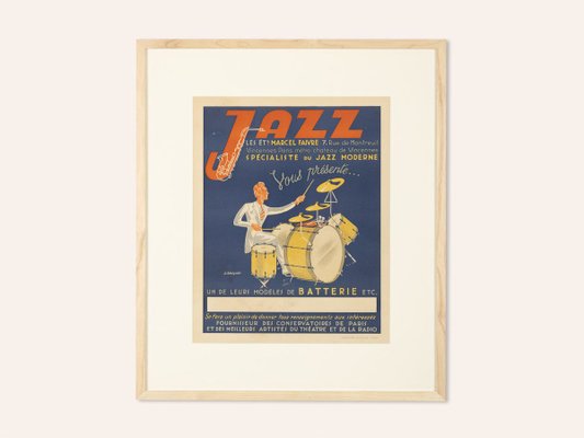 Vintage Jazz Poster Advertisement-GPP-903526