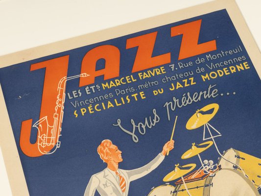 Vintage Jazz Poster Advertisement-GPP-903526