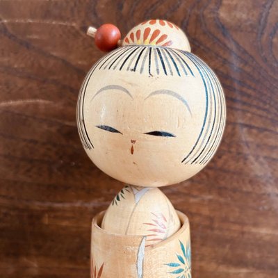 Vintage Kawaii Sosaku Kokeshi Doll, Japan, 1970s-DWL-1799127