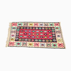 Vintage Kelim Bohemian Wall Hanging Boho Rug, 1950s-AXJ-2022493