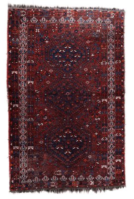 Vintage Khamseh Rug, 1920s-JZV-1725676