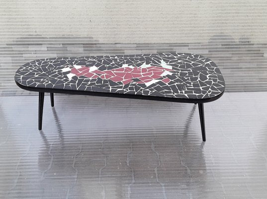 Vintage Kidney-Shaped Coffee Table, 1970s-HOI-1755874