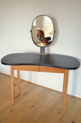 Vintage Kidney-Shaped Dressing Table, 1950s-OV-1803963