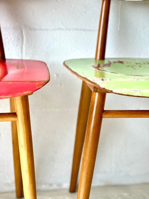 Vintage Kitchen Chairs by Ton, 1960s, Set of 4-ALG-2016667