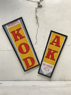 Vintage Kodak Enameled Plate-UX-1719088