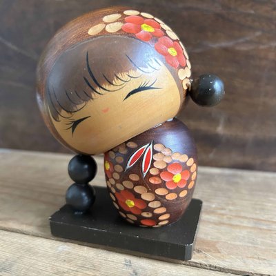 Vintage Kokeshi Doll by Chie Tamura, Japan, 1980s-DWL-1799126