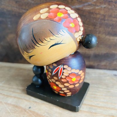 Vintage Kokeshi Doll by Chie Tamura, Japan, 1980s-DWL-1799126