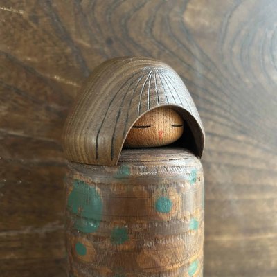 Vintage Kokeshi Doll by Miyajima Muhitsu, Japan-DWL-1799121