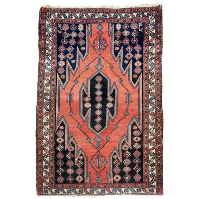 Vintage Kurdish Zanjan Rug-YMM-1061986