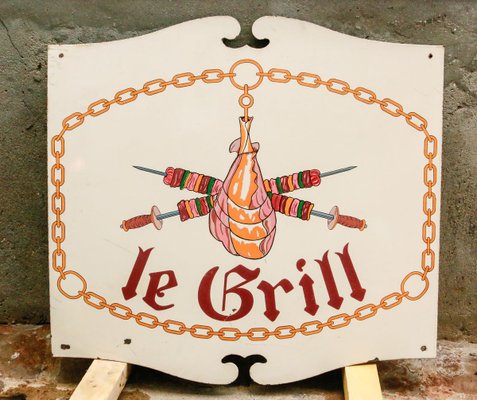 Vintage Le Grill Sign-CTF-902670