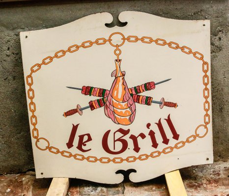 Vintage Le Grill Sign-CTF-902670