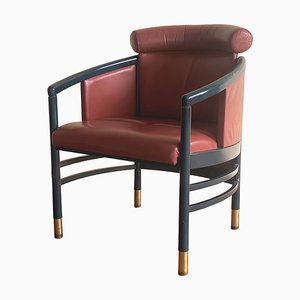 Vintage Leather Armchair by Thonet, Vienna, 1990s-HWV-1309672