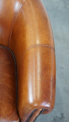 Vintage Leather Club Chair-HPP-2039537