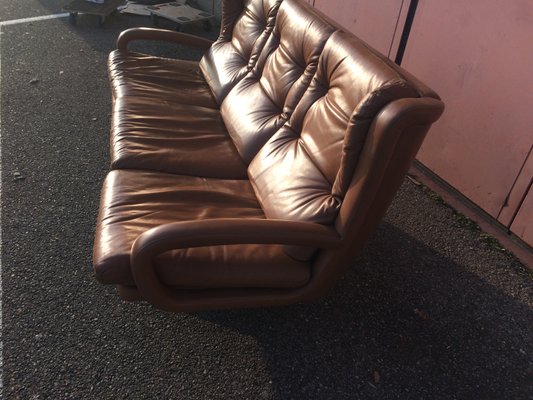 Vintage Leather Sofa, 1970s-DY-1124728