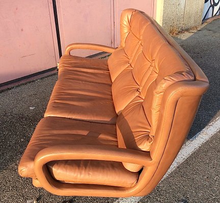 Vintage Leather Sofa, 1970s-DY-1124728