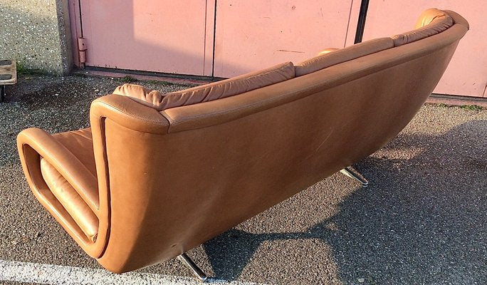 Vintage Leather Sofa, 1970s-DY-1124728