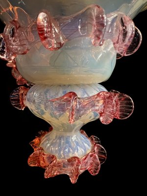 Vintage Light Blue and Pink Venetian Chandelier, 1950s-OVO-1764163