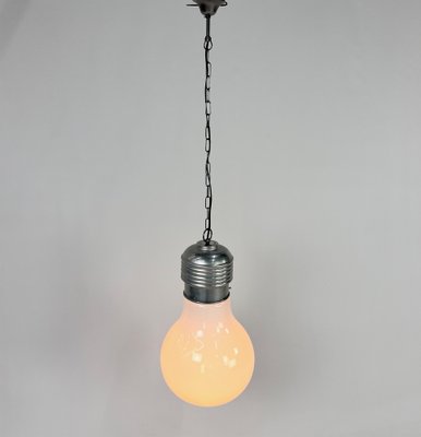 Vintage Light Bulb Pendant Lamp by Nuova Elleluce, 1970-RMX-1728778