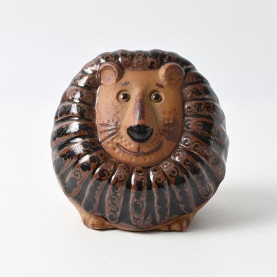 Vintage Lion Figurine Money Box from Gempo, 1970s-IXK-1800099