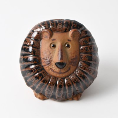 Vintage Lion Figurine Money Box from Gempo, 1970s-IXK-1800099