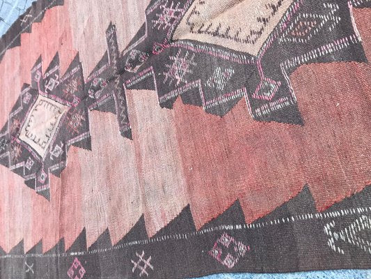 Vintage Long Kurdish Kilim-YMM-1061629