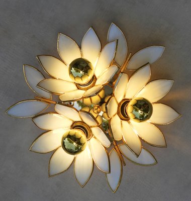 Vintage Lotus Flower Flush Mount, 1980-JUA-2041409