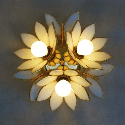 Vintage Lotus Flower Flush Mount, 1980-JUA-2041409