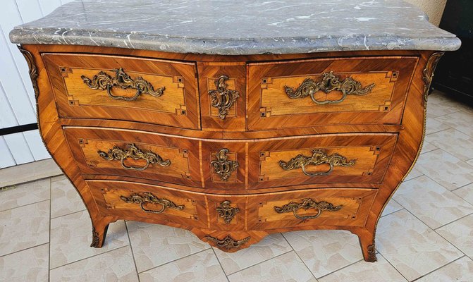 Vintage Louis XV Commode in Walnut-AWH-1748663