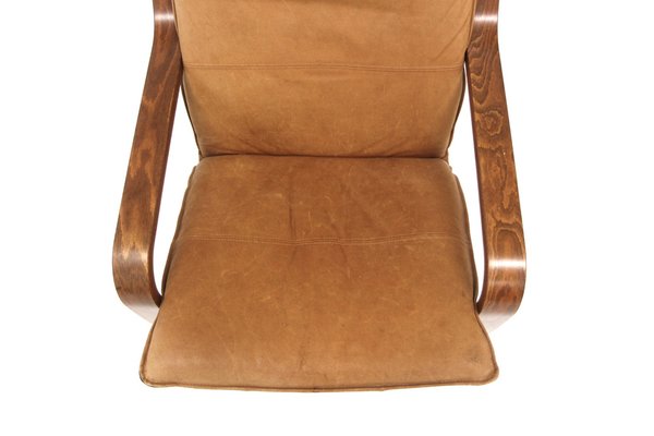 Vintage Lounge Chair in Leather, 1960-GEK-1780569