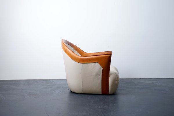 Vintage Lounge Chair with Leather Armrests from de Sede, 1970s-CIP-1153545