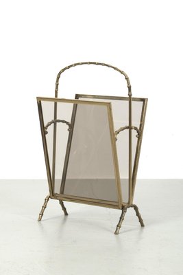 Vintage Magazine Rack from Maison Bagues-OKG-1784907