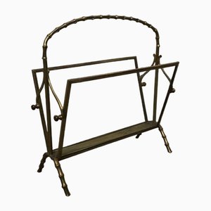 Vintage Magazine Rack from Maison Bagues, 1950s-PB-1711125