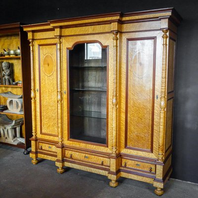 Vintage Maple Wardrobe, 1890s-IA-1412591