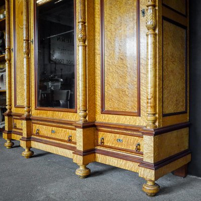 Vintage Maple Wardrobe, 1890s-IA-1412591