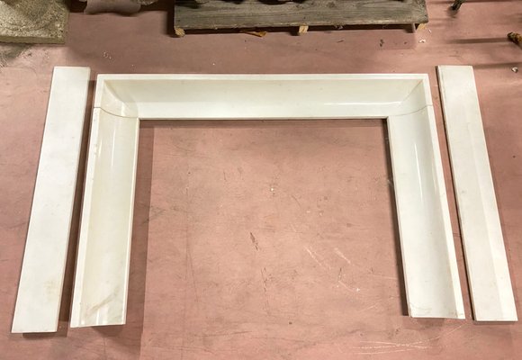 Vintage Marble Fireplace, 1930s-NPC-866104