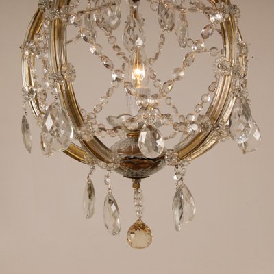 Vintage Maria Theresa Viennese Crystal Chandelier, 1950s-GOE-1067551