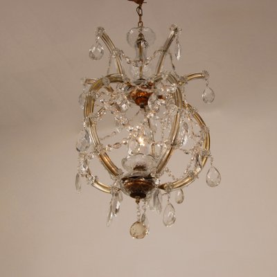 Vintage Maria Theresa Viennese Crystal Chandelier, 1950s-GOE-1067551