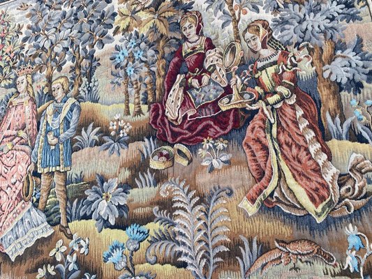 Vintage Medieval Design French Tapestry-YMM-1062226