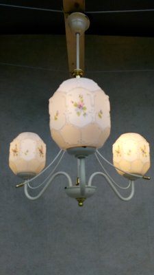 Vintage Metal Chandelier, 1970s-VIC-925992