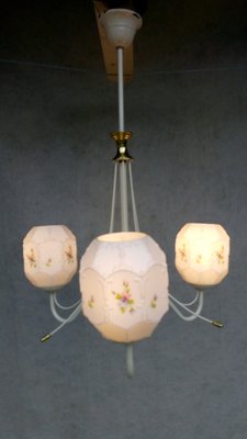 Vintage Metal Chandelier, 1970s-VIC-925992