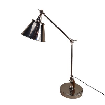 Vintage Metal Chrome Table Lamp-TCS-1175438