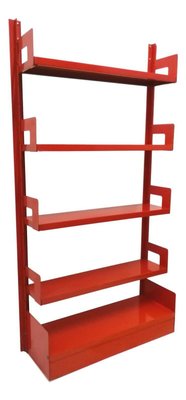 Vintage Metal Congresso Bookcase from Lips Vago, 1960s-FIP-770281